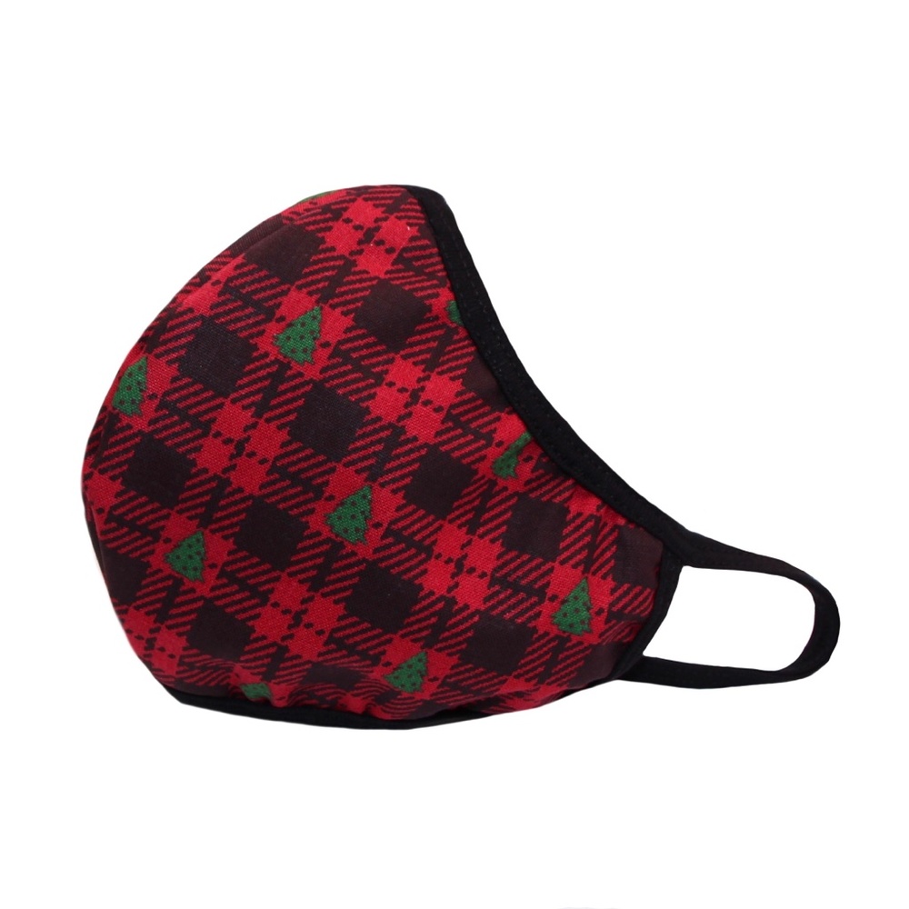 Christmas Tree Face Mask, Holiday Face Mask., Reusable Face Mask